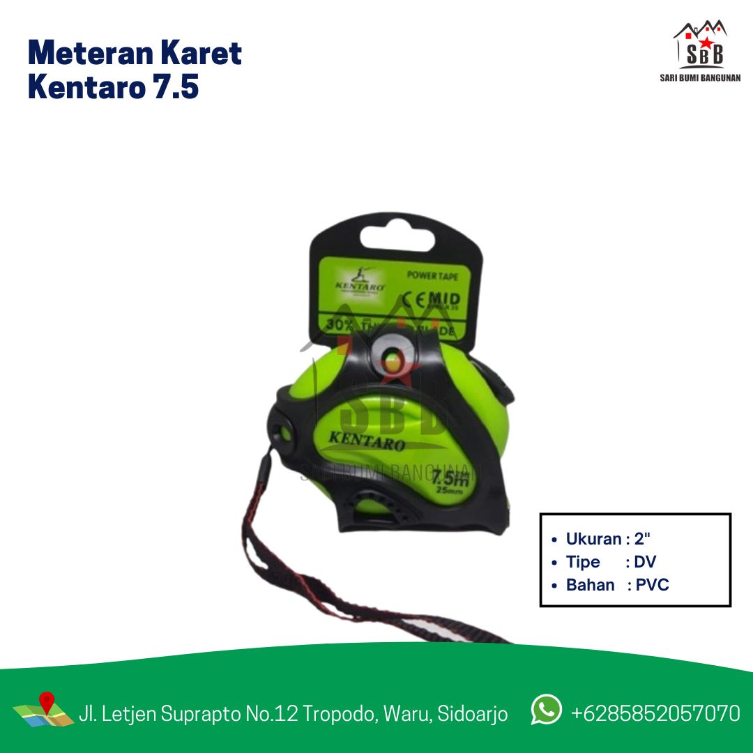 Meteran Kentaro 7.5 M